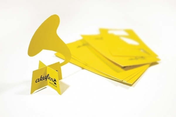 Papeterie Akufen : PHILK7 #business #card #identity #branding