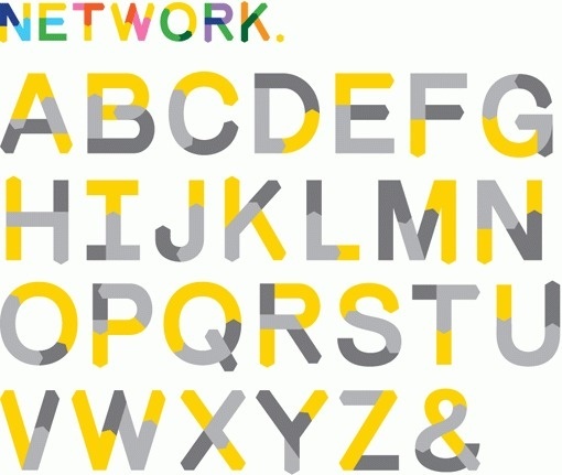 Typography inspiration example #281: Design Work Life » cataloging inspiration daily #typography