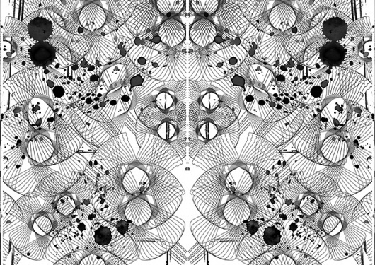 Illustration « Lula #illustration #white #black #and