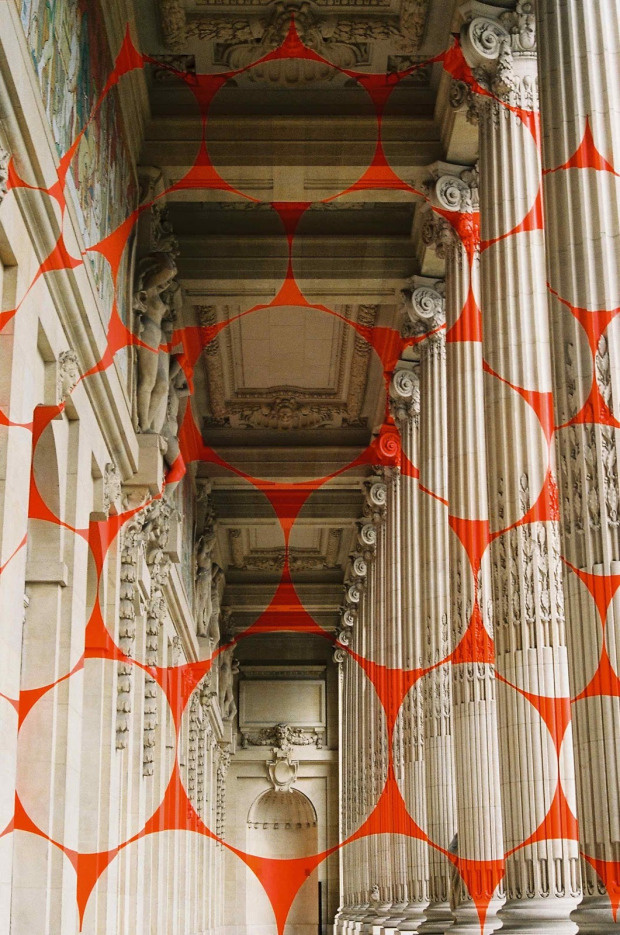Installation by Varini at The Grand Palais #jj