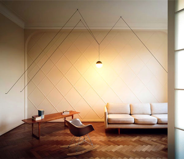 Lamps Inspired by Hanging Street Lights - #lamp, #design, #lighting, lights, lighting design