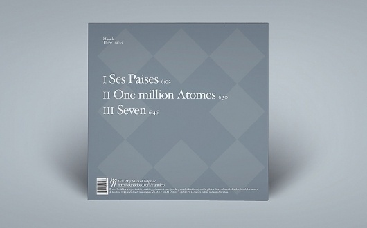 Manuk 3 tracks - ignacio fretes #packaging #design #case #bum #music #cd