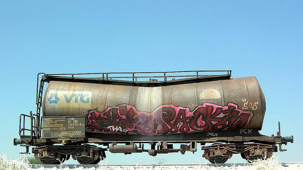 Zacns H0 Roco Graffiti #train #model #graffiti #diorama #photography #railway #miniature