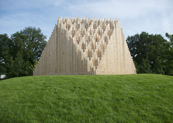 Khor I temporary theatre by TAAT #pavillion #pavilion #architecture