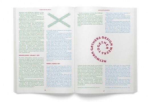 Helsinki Design Week #editorial #helsinki #book