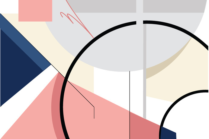 fragments #line #vector #design #color #shape #poster