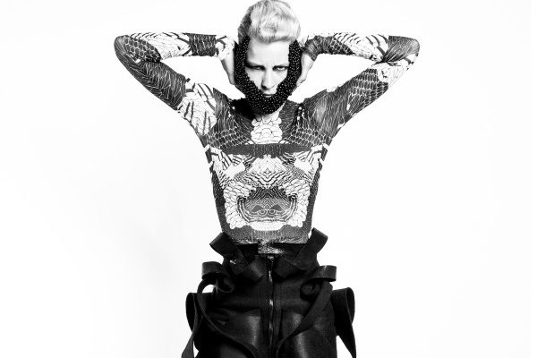 Chrissie Houtkooper / designer / illustrator #white #print #graphic #black #fashion
