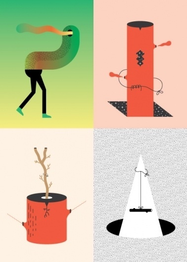 http://miscadventures.tumblr.com/ #groves #illustration #weird #andrew