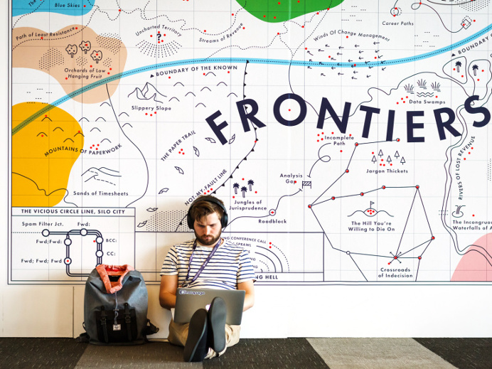 Frontiers of Work by rosie bubb