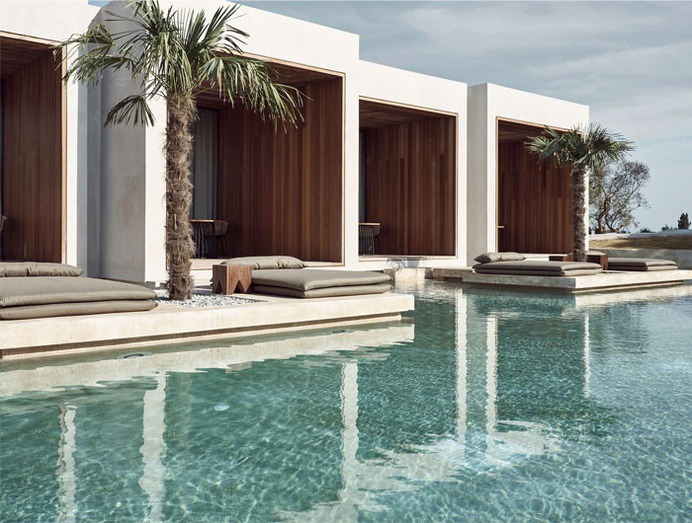 Olea All Suite Hotel Combining Mediterranean Architecture with Tropical Decor Elements