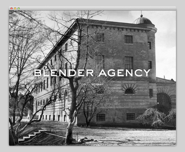 Blender Agency #website #layout #design #web