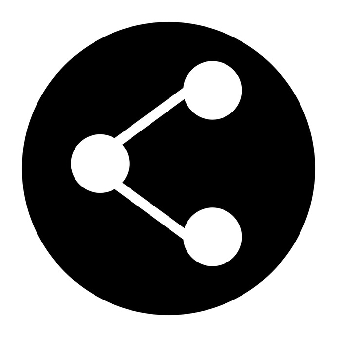 See more icon inspiration related to share, connector, social media, multimedia, social network, circles, shapes and interface on Flaticon.
