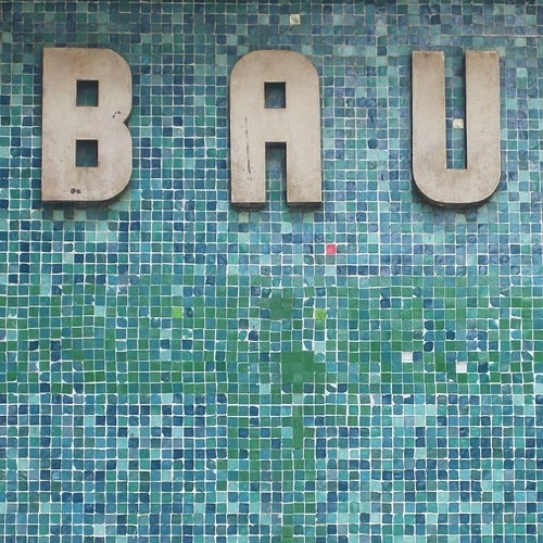 berlin_bau_mosaic.jpg 500×500 pixels #tiles #pixel #mosaic #bauhaus #50s #berlin