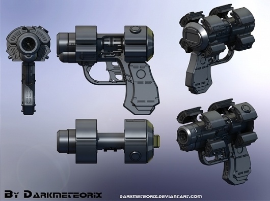 Gantz – X Gun #gun #weapon #future #design