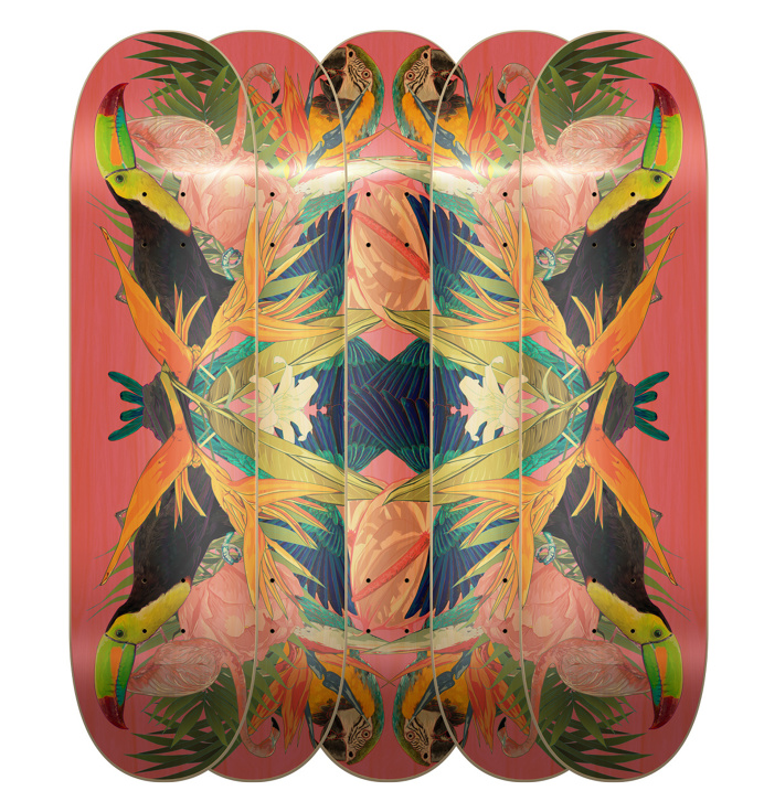 Tropical Kaleidoscope by Maria Umiewska
