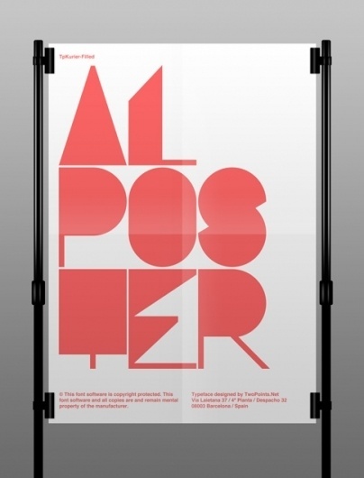 TwoPoints.Net | International Bureau of This And That #postermtypography #design #graphic