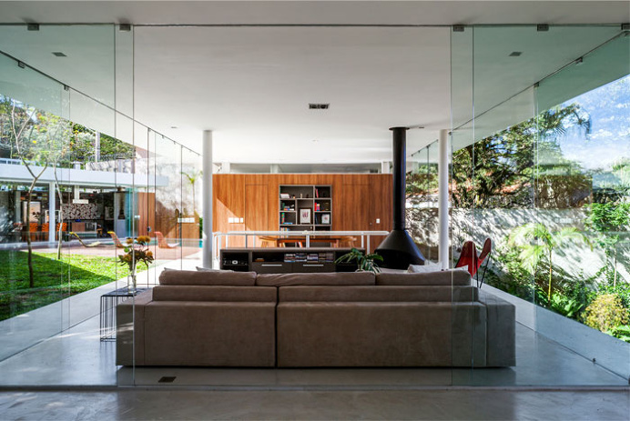 Marquise House in Sao Paulo - #architecture, #house, #home, #decor, #interior,