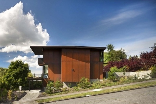 Olson Kundig Architects - Projects - Hammer House #corten #modern #tom #architecture #kundig
