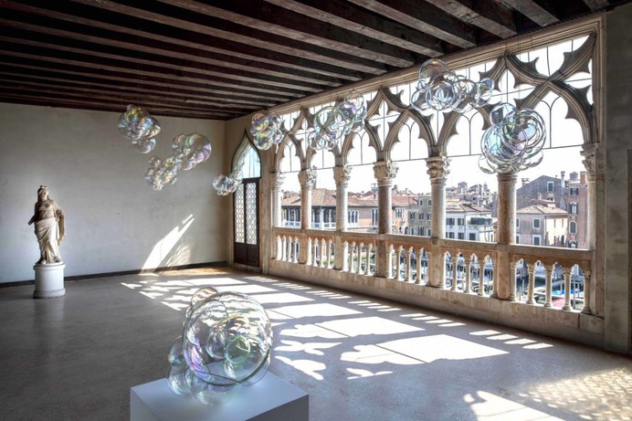 The Verhoeven Twins' "Moments of Happiness" Installation work. Photo courtesy Carptener's Workshop and Lombard Odier.