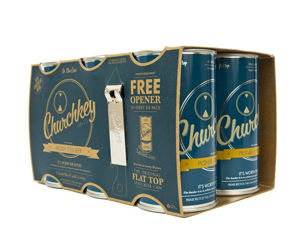 lovely-package-churchkey-4 #packaging #beer #minimalist #beverage