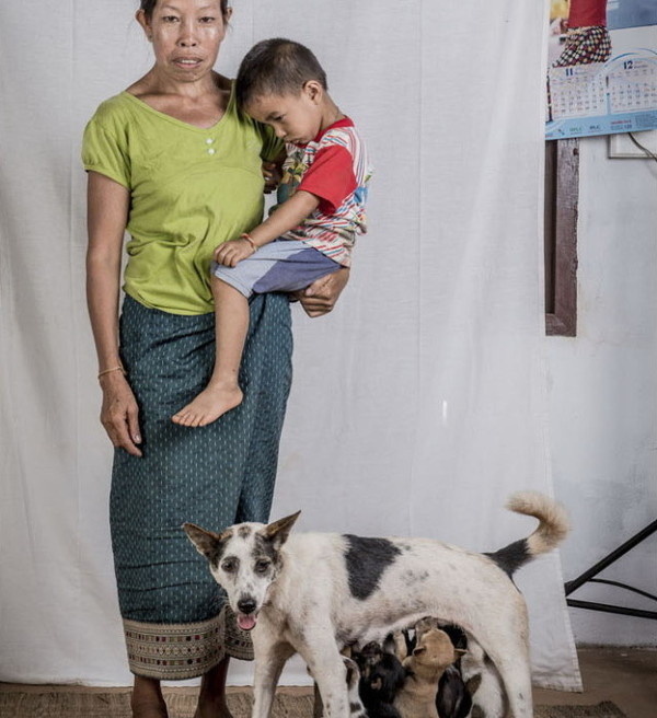 Pet owners of Laos by Ernest Goh #inspiration #photography #portrait