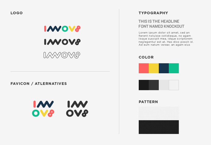 Innov8 Co working space Identity guideilne #branding #logodesign #identity #startup #process #graphicdesign