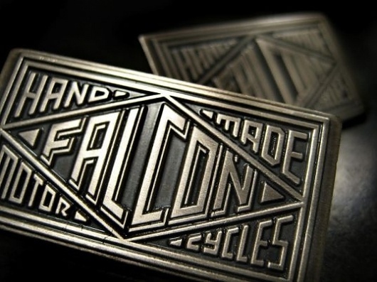 Falcon Motorcycles : Falcon News and Updates #metal #type #logo #typography