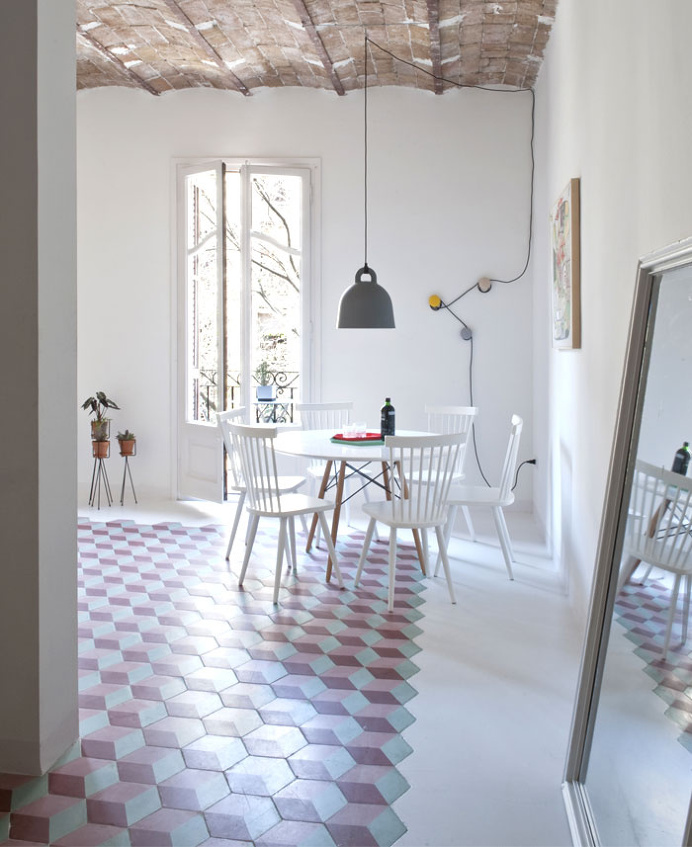 So Cheery and Fresh Tyche Apartment - dining area, dining table, dining, table, chairs, decor, #diningroom