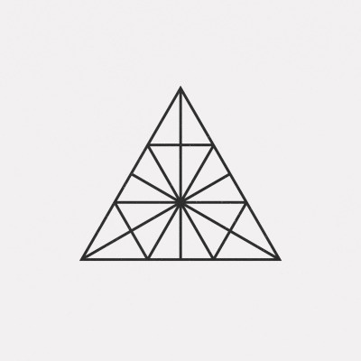 DAILYMINIMAL: #FE16-495 A new geometric design every day