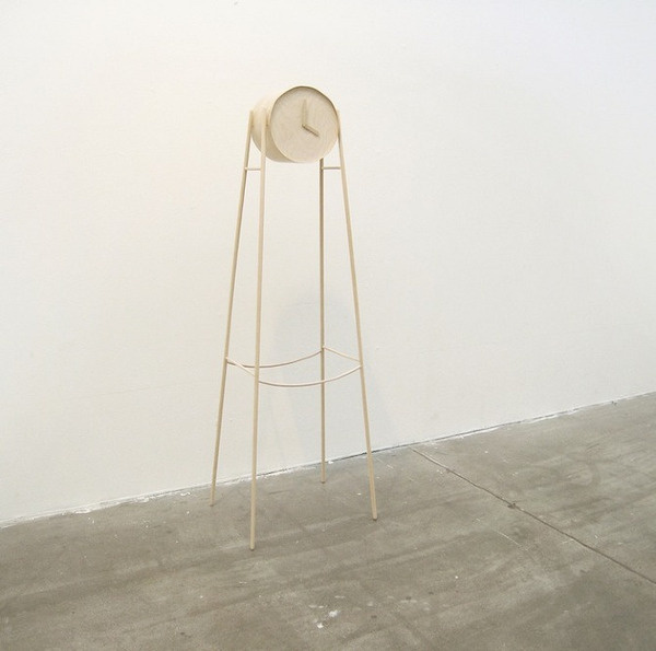 Tick Tock Wooden Clock by Charlotte Ackemar #clock #design #minimal #wooden