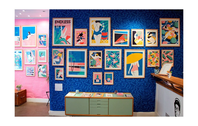 palm springs on Behance