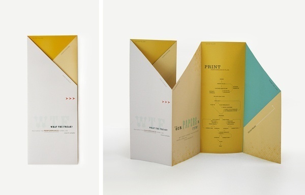 Brochure design idea #363: fold | grafic life #layout #brochure #paper #cut