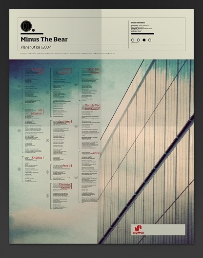 The Visual Mixtape on the Behance Network #map #the #minus #poster #bear