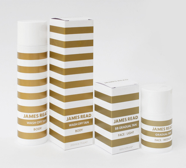 James Reed designed by Studio Makgill #packaging #design #graphic #gold