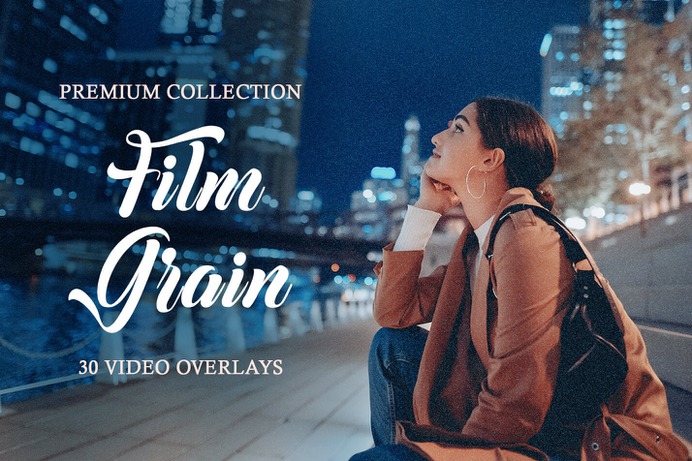 Film Grain Video Overlays