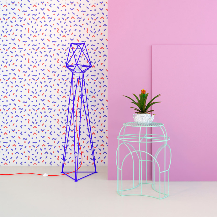 #geometry #lamp #table #furniture #interior