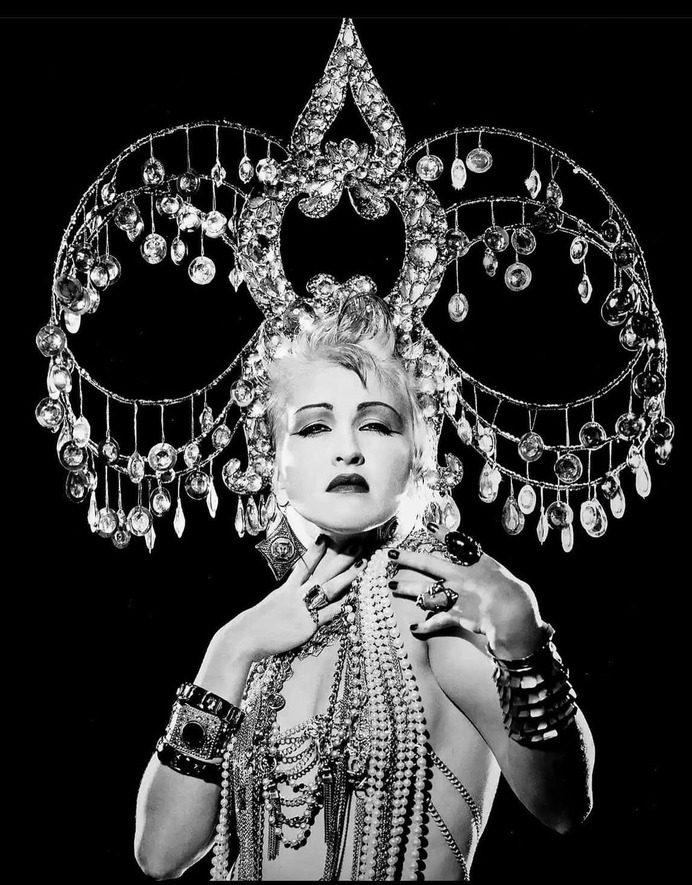 Cyndi Lauper, photo by Matthew Rolston, 1986
