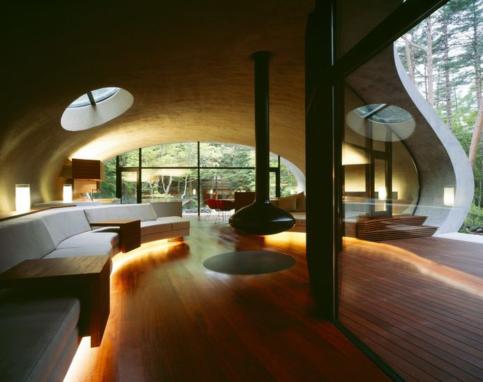 Shell House | Futuristic Forest Home by Artechnic