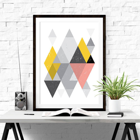 Art, Geometric, Geometric Art, Abstract, and Walls image inspiration on ...