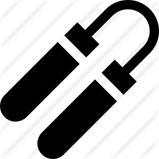 See more icon inspiration related to nunchaku, cultures, sports and competition, construction and tools, miscellaneous, ninja, martial arts, karate, asian, weapon, oriental and security on Flaticon.