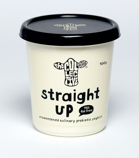 The Collective: Gourmet ProbioticÂ Yoghurt - TheDieline.com - Package Design Blog #packaging #food #drawn #cute #type #hand