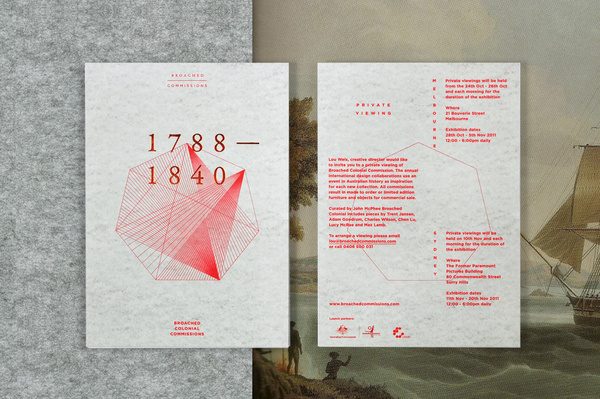 Broached Commissions | U P #stamp #print #grid #poster #foil
