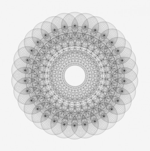 Circles in circles on the Behance Network #gslason #mandala #lines #geometry #gunnar #iceland #thorleifur