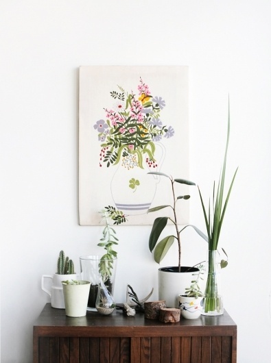 JULIA #plants #painting #flowers