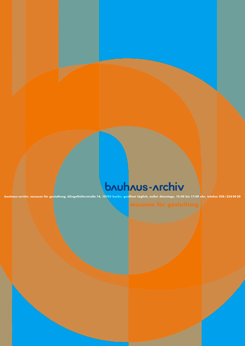 Bauhaus_01 #doppelpunkt #design #graphic #poster #bauhaus #berlin #typography