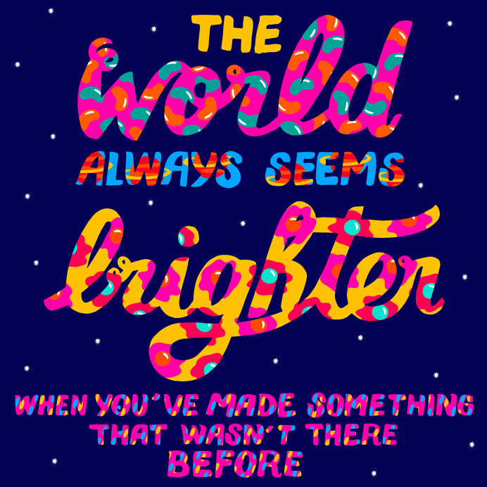 Studio Animaux Circus made these awesome quotes for AIGA's Eye On Design Blog. #quote #typography #hand #drawn #lettering #type