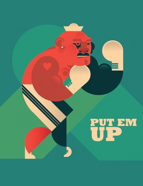 The Boxer Dylan Jones #illustration #boxer