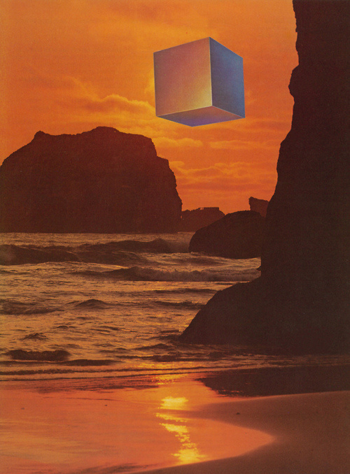 cubist sunset #geometry #nostalgic #photography #collage #cube
