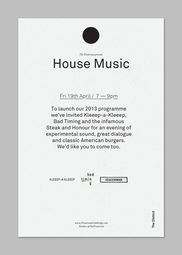 Launch invite #typography #poster