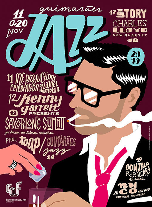2010jazzposters_02 #jazz #design #graphic #illustration #poster #typography